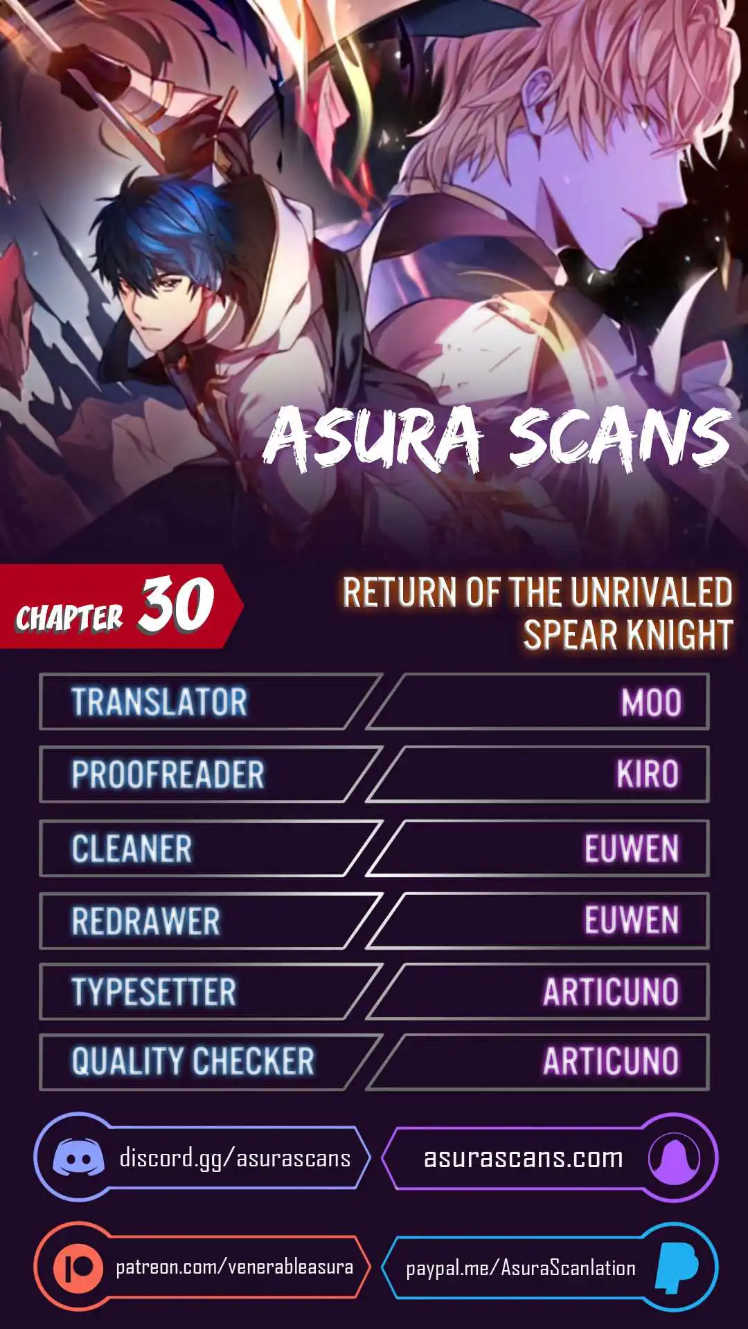 Return of the Legendary Spear Knight Chapter 30 1